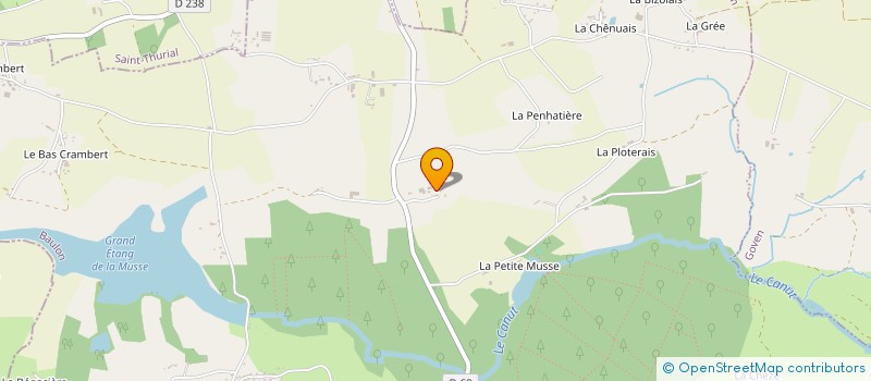localisation de l'entreprise MONSIEUR PIERRE LERAY à BAULON