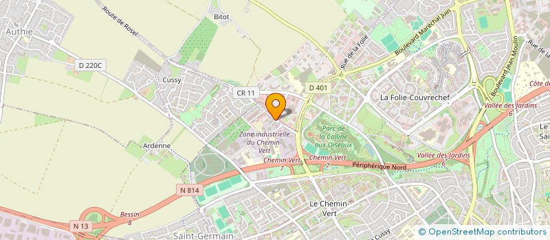 localisation de l'entreprise MONSIEUR PIERRE LEREBOURS à CAEN