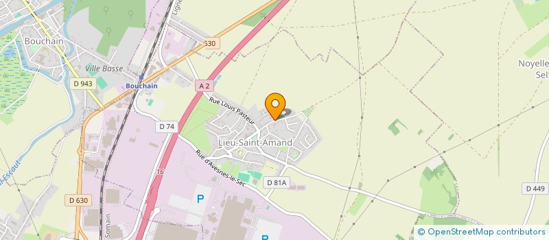 localisation de l'entreprise MONSIEUR PIERRE LERICHE  LIEU-SAINT-AMAND