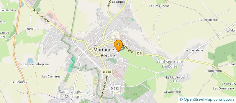 localisation de l'entreprise MONSIEUR PIERRE LERICK à MORTAGNE-AU-PERCHE