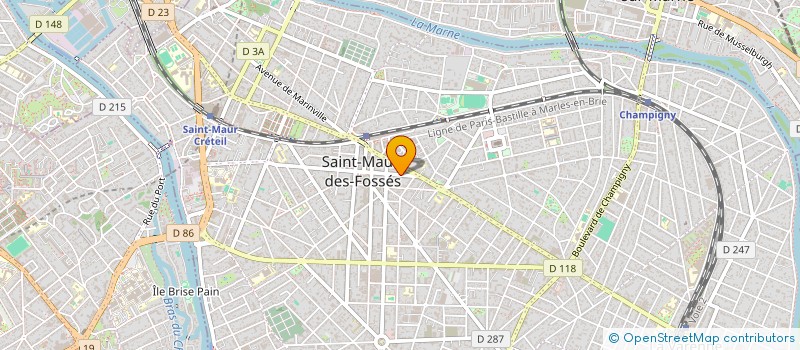 localisation de l'entreprise MONSIEUR PIERRE LERMINEZ  SAINT-MAUR-DES-FOSSES