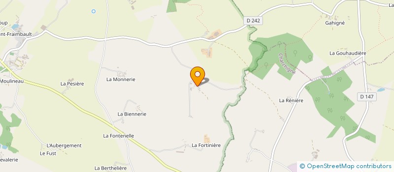 localisation de l'entreprise MONSIEUR PIERRE LEROY  LASSAY-LES-CHATEAUX