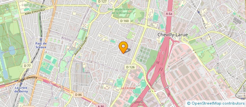 localisation de l'entreprise MONSIEUR PIERRE LEROY  L'HAY-LES-ROSES