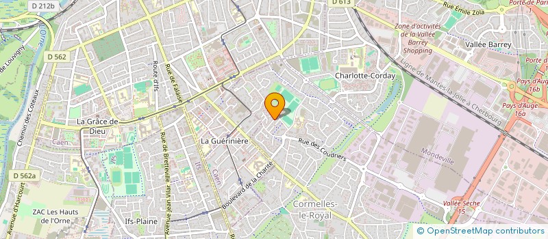 localisation de l'entreprise MONSIEUR PIERRE LESAUVAGE  CORMELLES-LE-ROYAL