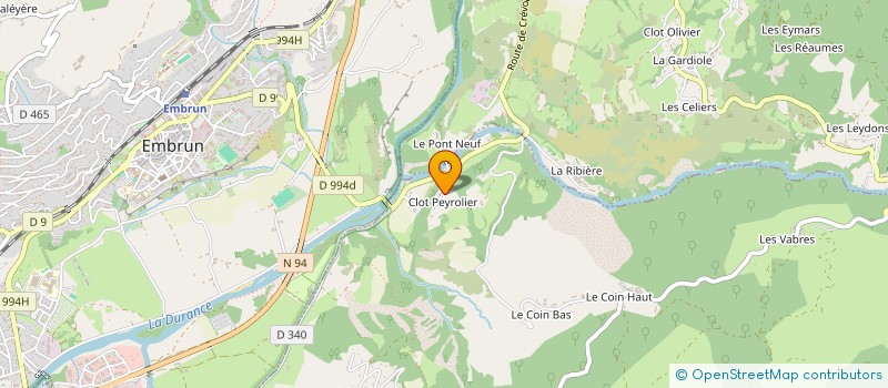 localisation de l'entreprise MONSIEUR PIERRE LESEC  SAINT-SAUVEUR