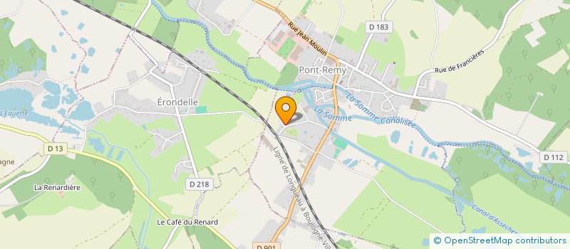 localisation de l'entreprise MONSIEUR PIERRE LESIEUR  PONT-REMY