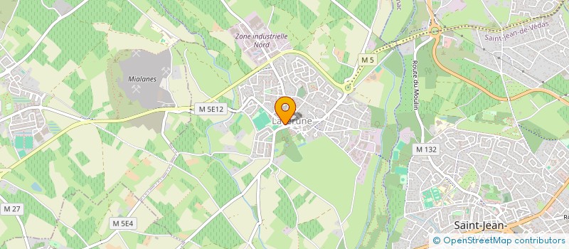 localisation de l'entreprise MONSIEUR PIERRE LESIRE à LAVERUNE