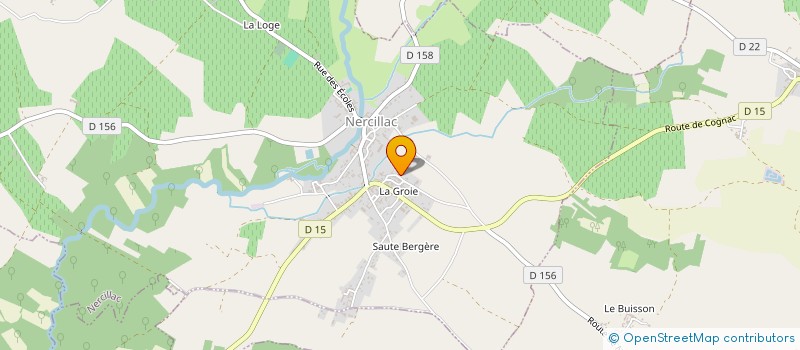 localisation de l'entreprise MONSIEUR PIERRE LESPINARD à NERCILLAC