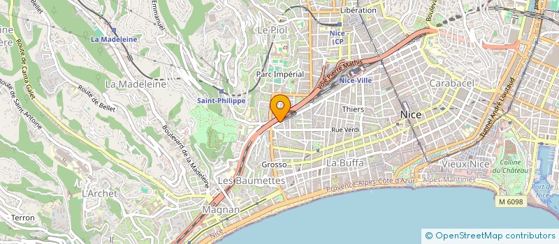 localisation de l'entreprise MONSIEUR PIERRE LESZCZYNSKI à NICE