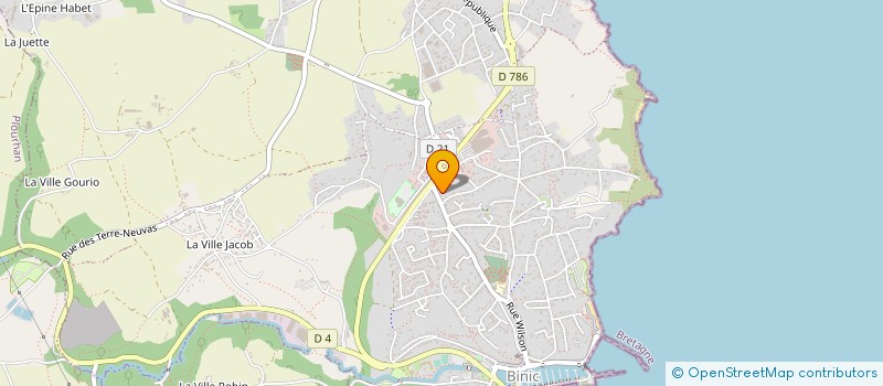 localisation de l'entreprise MONSIEUR PIERRE LETERTRE  BINIC-ETABLES-SUR-MER