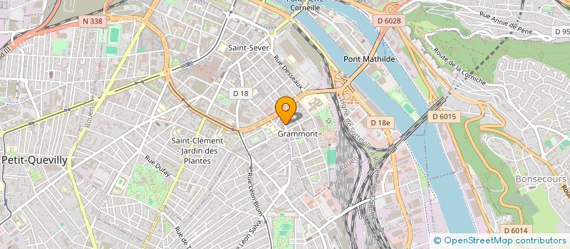 localisation de l'entreprise MONSIEUR PIERRE LETOURNEUR à ROUEN