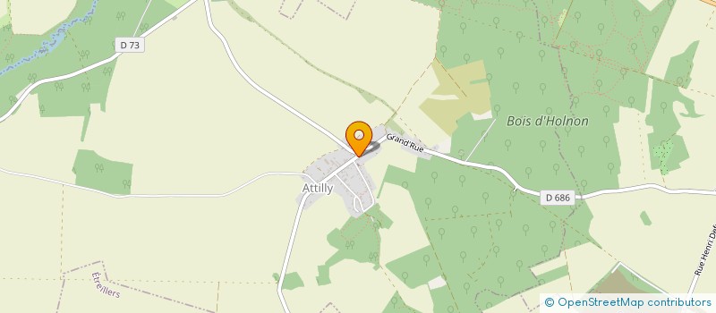 localisation de l'entreprise MONSIEUR PIERRE LETRILLART  PONTRU