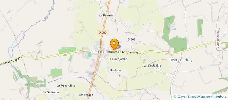 localisation de l'entreprise MONSIEUR PIERRE LEVALLOIS  GOUVILLE-SUR-MER