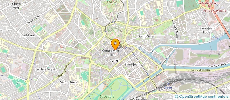 localisation de l'entreprise MONSIEUR PIERRE LEVASSEUR à CAEN
