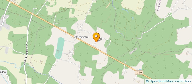 localisation de l'entreprise MONSIEUR PIERRE LEVEILLARD  LAGLORIEUSE