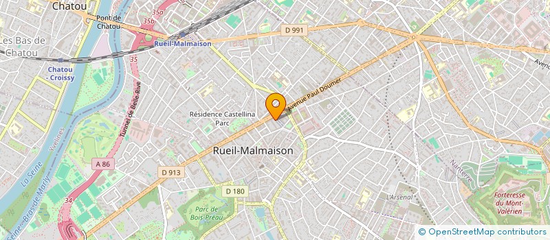 localisation de l'entreprise MONSIEUR PIERRE LEVY à RUEIL-MALMAISON