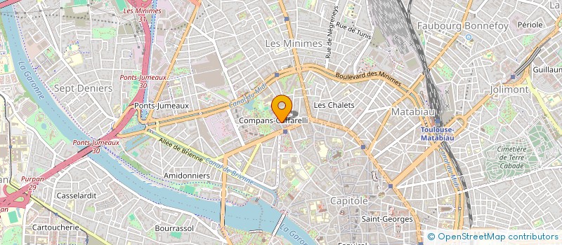 localisation de l'entreprise MONSIEUR PIERRE LEYX  TOULOUSE