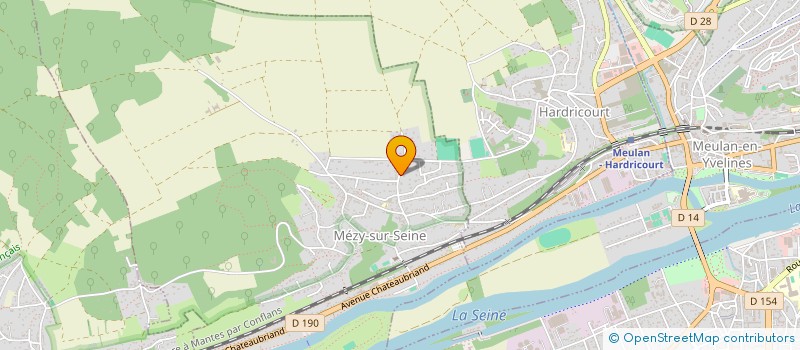 localisation de l'entreprise MONSIEUR PIERRE LHERMITTE  MEZY-SUR-SEINE