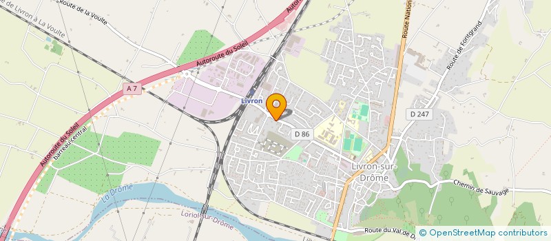 localisation de l'entreprise MONSIEUR PIERRE LIARDET  LIVRON-SUR-DROME