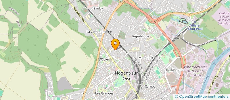 localisation de l'entreprise MONSIEUR PIERRE LIBOTTE  NOGENT-SUR-OISE