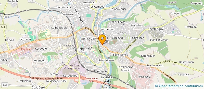 localisation de l'entreprise MONSIEUR PIERRE LICHOU  MELLAC