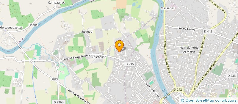 localisation de l'entreprise MONSIEUR PIERRE LIENARD  BIAS