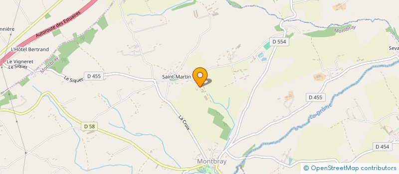 localisation de l'entreprise MONSIEUR PIERRE LIGNEUL  MONTBRAY