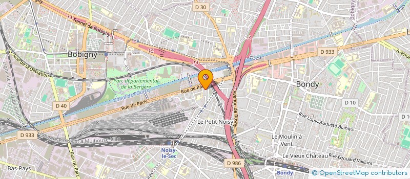 localisation de l'entreprise MONSIEUR PIERRE LIM à NOISY-LE-SEC