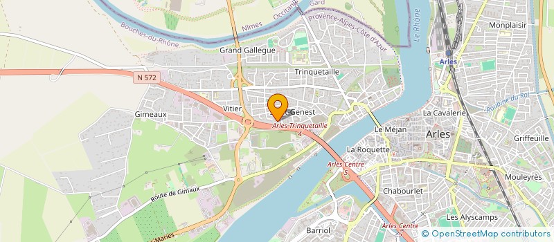 localisation de l'entreprise MONSIEUR PIERRE LIMONTA à ARLES