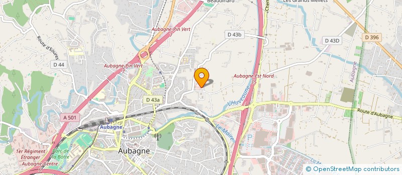 localisation de l'entreprise MONSIEUR PIERRE LION à AUBAGNE