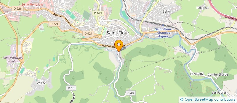 localisation de l'entreprise MONSIEUR PIERRE LIROT à SAINT-FLOUR