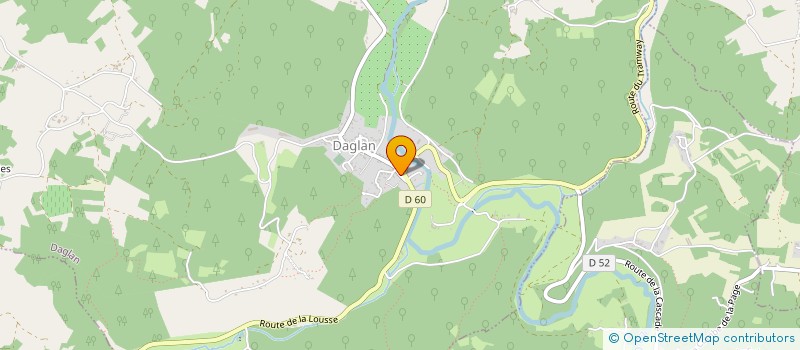 localisation de l'entreprise MONSIEUR PIERRE LIVET  DAGLAN