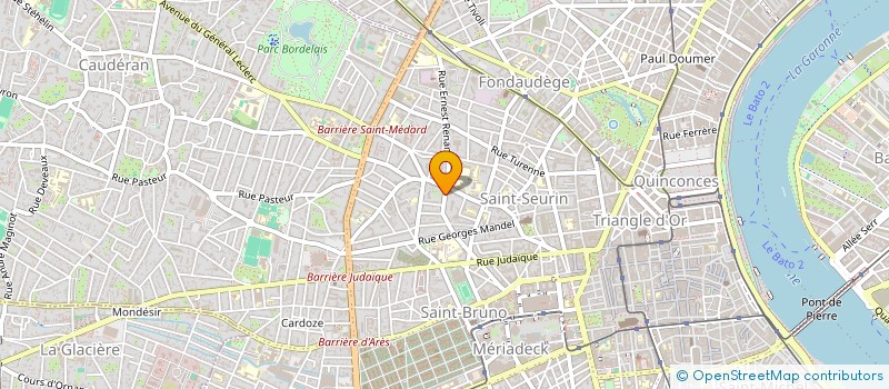 localisation de l'entreprise MONSIEUR PIERRE LIVRY  BORDEAUX