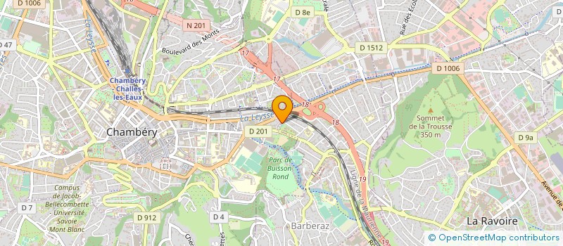 localisation de l'entreprise MONSIEUR PIERRE LLADO  CHAMBERY