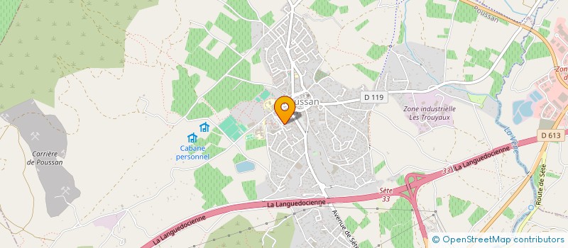 localisation de l'entreprise MONSIEUR PIERRE LLORY  POUSSAN