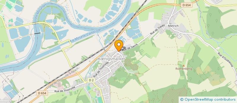 localisation de l'entreprise MONSIEUR PIERRE-LOIC THILL  KNIGSMACKER