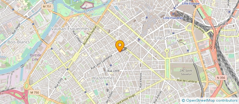 localisation de l'entreprise MONSIEUR PIERRE LOIR à LILLE
