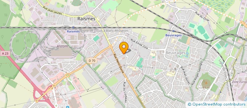 localisation de l'entreprise MONSIEUR PIERRE LOISEAU à RAISMES