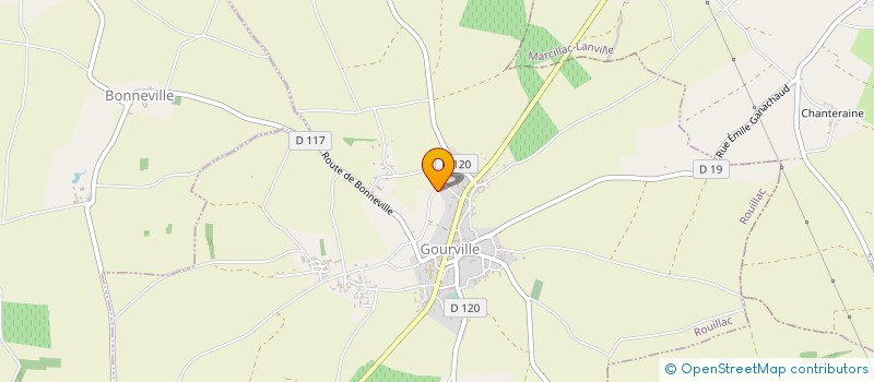 localisation de l'entreprise MONSIEUR PIERRE LOMBARD à ROUILLAC