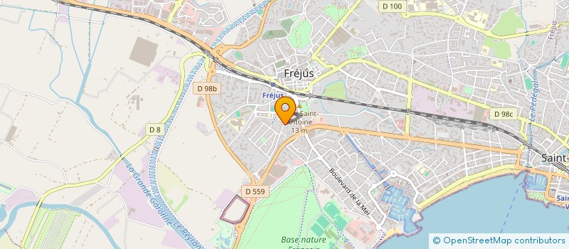 localisation de l'entreprise MONSIEUR PIERRE LONGUEBRAY à FREJUS