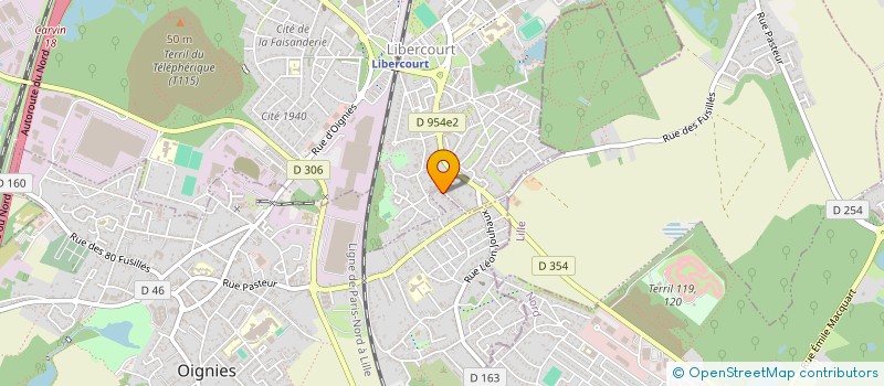 localisation de l'entreprise MONSIEUR PIERRE LOOTEN à OIGNIES