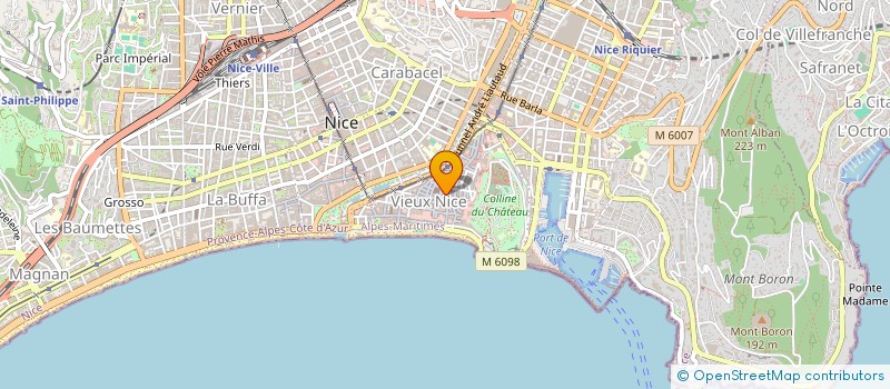 localisation de l'entreprise MONSIEUR PIERRE LOPEZ à NICE