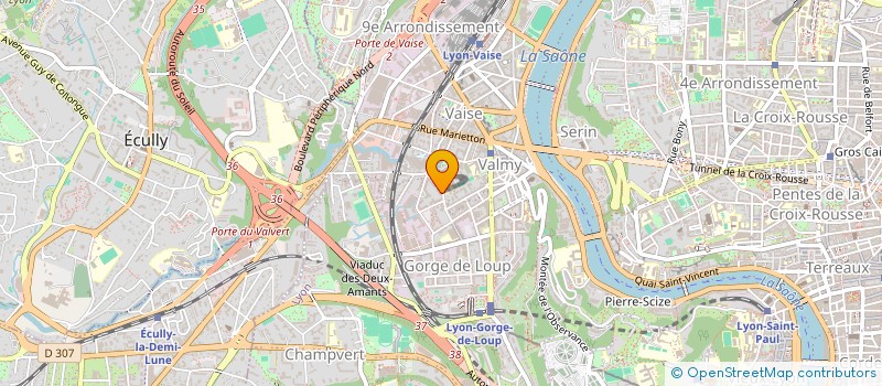 localisation de l'entreprise MONSIEUR PIERRE LORANG  LYON