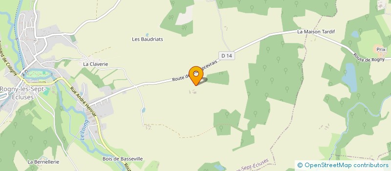 localisation de l'entreprise MONSIEUR PIERRE LORIOUX à ROGNY LES SEPT ECLUSES