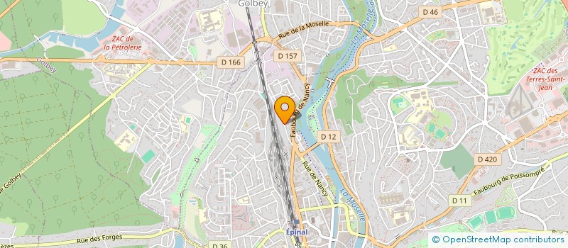 localisation de l'entreprise MONSIEUR PIERRE LORRAIN  EPINAL