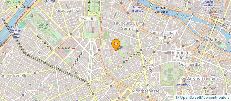 localisation de l'entreprise MONSIEUR PIERRE LORTHOLARY  PARIS