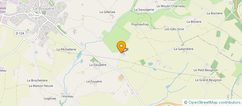 localisation de l'entreprise MONSIEUR PIERRE LOTTE à LE BOUPERE