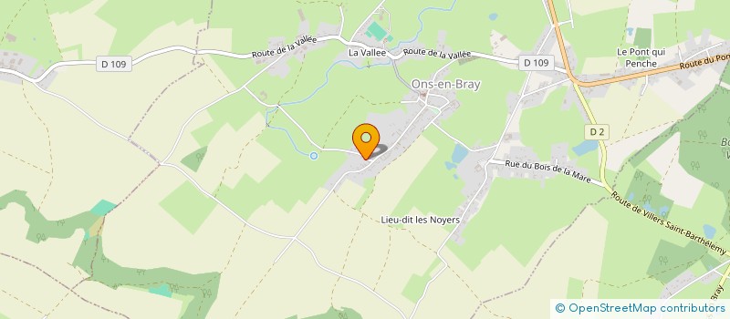 localisation de l'entreprise MONSIEUR PIERRE LOTTIN  ONS-EN-BRAY