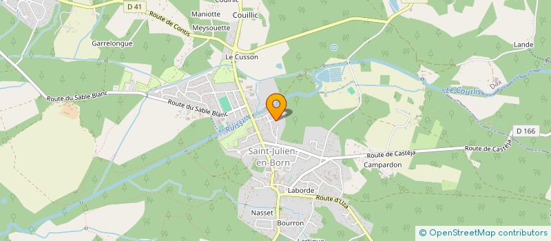 localisation de l'entreprise MONSIEUR PIERRE-LOU LACOSTE  SAINT-JULIEN-EN-BORN