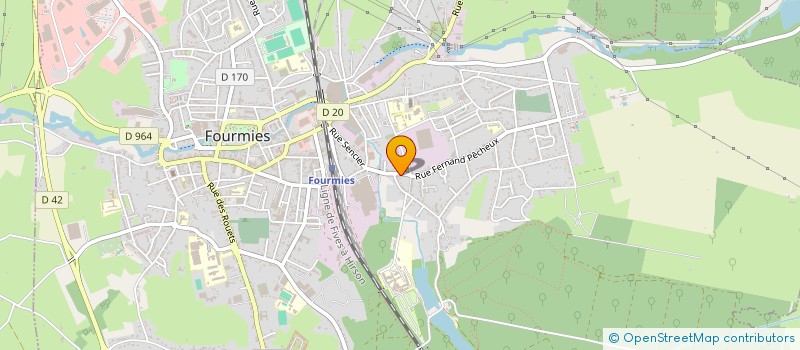localisation de l'entreprise MONSIEUR PIERRE LOUBLIER à FOURMIES